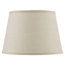 Burlap 13" Tall Shade with Spider Type Fitter