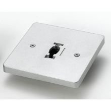 Line Voltage Square Monopoint Plate for HT Track Systems