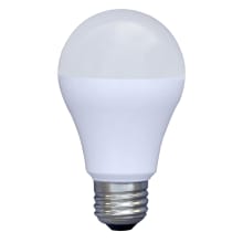 8 Watt Dimmable A19 Medium (E26) LED Bulb- 800 Lumens, 3000K, and 80CRI