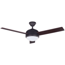 Calibre Single Light 3 Blade Hanging Indoor Ceiling Fan