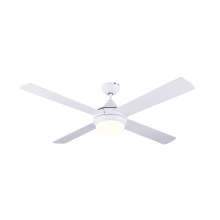 Foley 48" 4 Blade Indoor Ceiling Fan - Remote Control and LED Light Kit Included