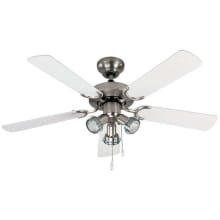 Catalyst 42" 5 Blade Indoor Ceiling Fan with Light Kit