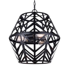 Maud 3 Light 17" Wide Pendant