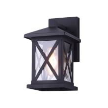Elm 10" Tall Outdoor Wall Sconce