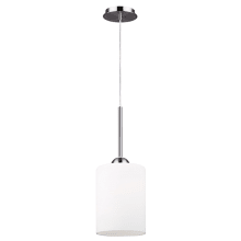 Hampton Single Light 5-1/2" Wide Mini Pendant