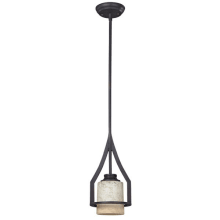 Warren Single Light 6-1/2" Wide Mini Pendant