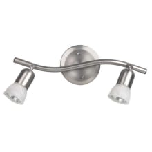 James 2 Light 15" Wide Fixed Rail - Ceiling or Wall Mount