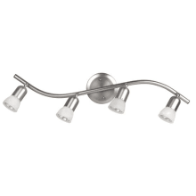 James 4 Light 27" Wide Fixed Rail - Ceiling or Wall Mount
