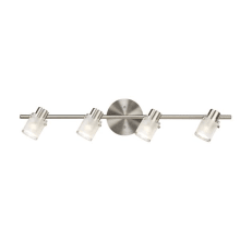 Cole 4 Light 29" Wide Fixed Rail - Ceiling or Wall Mount