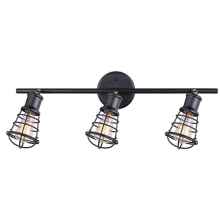 Otto 3 Light 24" Wide Fixed Rail - Ceiling or Wall Mount