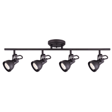 Polo 4 Light 29" Wide Fixed Rail - Ceiling or Wall Mount