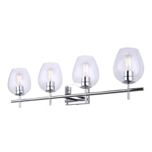 Cain 4 Light 34" Wide Vanity Light