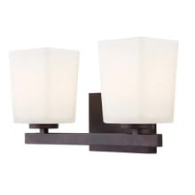 Hartley 2 Light 14" Wide Bathroom Vanity Light