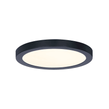 LED, Surface Mount Disk 11" Wide Integrated LED Outdoor Flush Mount Ceiling Fixture / Wall Sconce