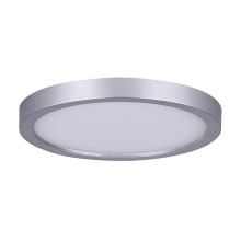 LED, Surface Mount Disk 15" Wide Integrated LED Outdoor Flush Mount Ceiling Fixture / Wall Sconce