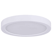 Light 5-1/2" Wide Integrated LED Outdoor Flush Mount Ceiling Fixture