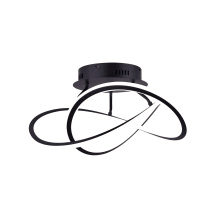 Zola 21" Wide LED Semi-Flush Ceiling Fixture