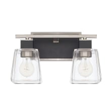 Tux 2 Light 14" Wide Bathroom Vanity Light