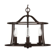 Cameron 4 Light 15" Wide Taper Candle Chandelier