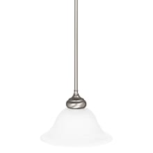 6-1/2" Tall Mini Pendant with Frosted Glass Shade