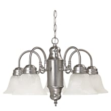 5 Light 21" Wide Chandelier