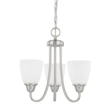 Trenton 3 Light 15" Wide Chandelier