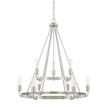 Tanner 9 Light 31" Wide Chandelier