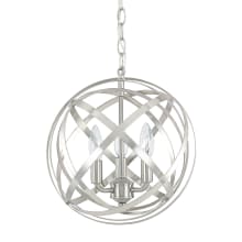 Axis 3 Light 13" Wide Cage Pendant