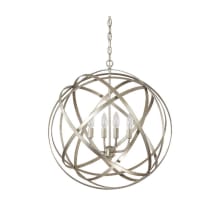 Axis 4 Light 23" Wide Cage Pendant