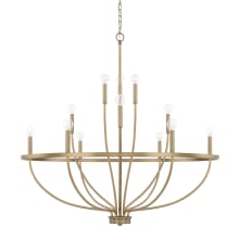 Greyson 12 Light 40" Wide Taper Candle Chandelier