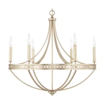 Isabella 6 Light 30" Wide Chandelier