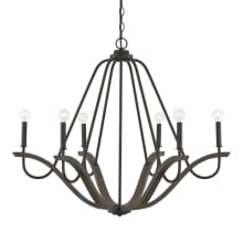 Clive 6 Light 36" Wide Candle Style Chandelier