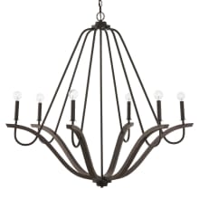 Clive 6 Light 43" Wide Candle Style Chandelier