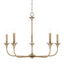 Presley 5 Light 31" Wide Candle Style Chandelier