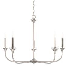 Presley 5 Light 31" Wide Candle Style Chandelier