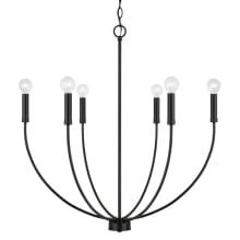 Ansley 6 Light 30" Wide Taper Candle Style Chandelier