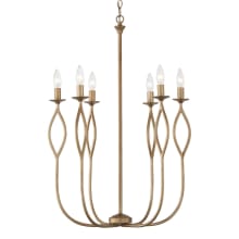 Cohen 6 Light 22" Wide Taper Candle Style Chandelier
