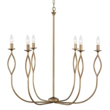 Cohen 6 Light 31" Wide Taper Candle Style Chandelier