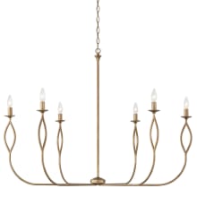 Cohen 6 Light 44" Wide Taper Candle Style Chandelier