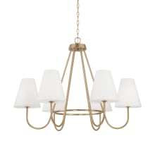 Julia 6 Light 36" Wide Chandelier