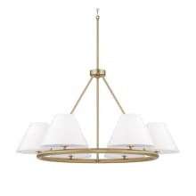 Parson 6 Light 35" Wide Ring Chandelier