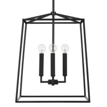 Thea 4 Light 16" Wide Taper Candle Pendant