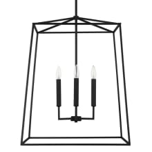 Thea 4 Light 22" Wide Taper Candle Chandelier