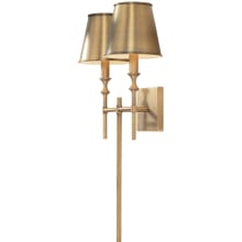 Whitney 2 Light 26" Tall Wall Sconce