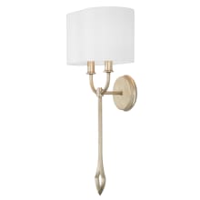 Claire 2 Light 25" Tall Wall Sconce