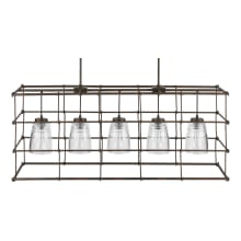 Turner 5 Light 50" Wide Linear Chandelier