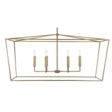 Thea 6 Light 42" Wide Taper Candle Chandelier