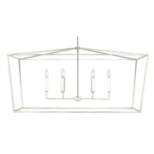 Thea 6 Light 42" Wide Taper Candle Chandelier