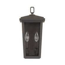 Donnelly 2 Light 15" Tall Outdoor Wall Sconce