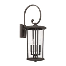 Howell 4 Light 32" Tall Outdoor Wall Sconce